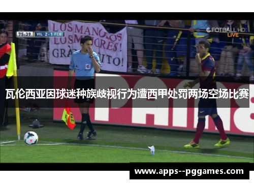 瓦伦西亚因球迷种族歧视行为遭西甲处罚两场空场比赛